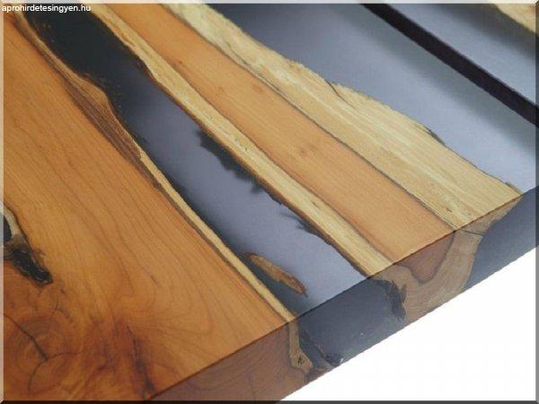 Poliresin, epoxy asztalok készítéséhez faanyag