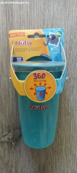 Nuby itatópohár 360* 300ml- több színben