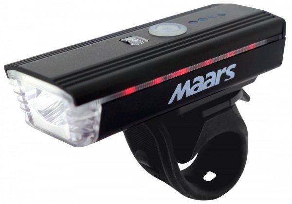 MAARS MS 501 első kerékpár lámpa tölthető 5W 500lm T6 LED IPX5
