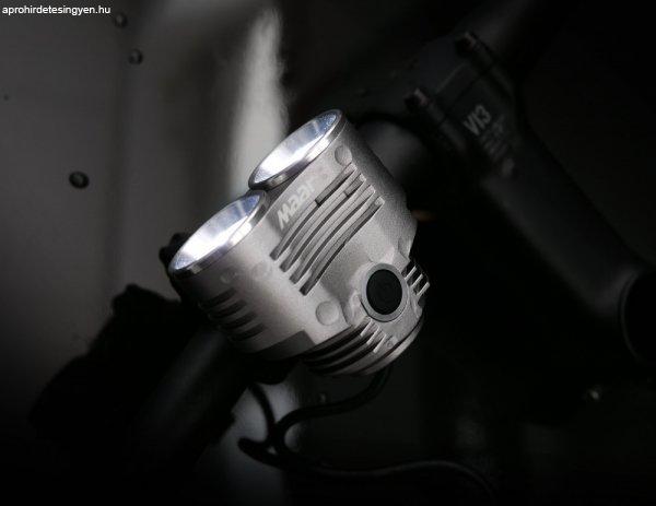 MAARS MR 801 első kerékpár lámpa tölthető 15W 1350 lumen