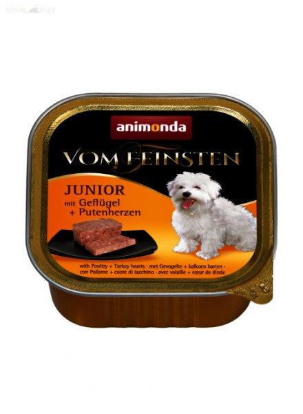 Animonda VF kutya junior 150 g szárnyas+pulykaszív