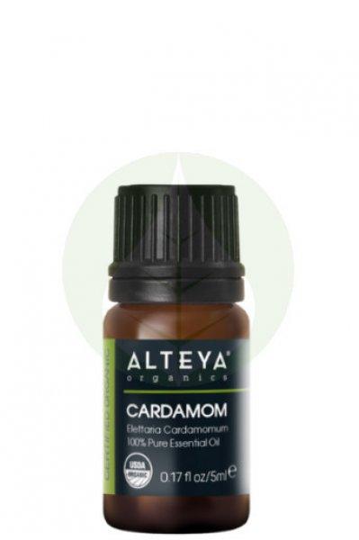 Kardamom - Elettaria cardamomum illóolaj - Bio - 5ml - Alteya Organics