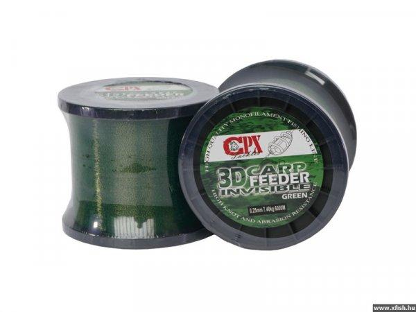 Cpx 3d Carp Monoline Monofil Pontyozó zsinór 0,32mm 6000m 10,52kg Zöld
