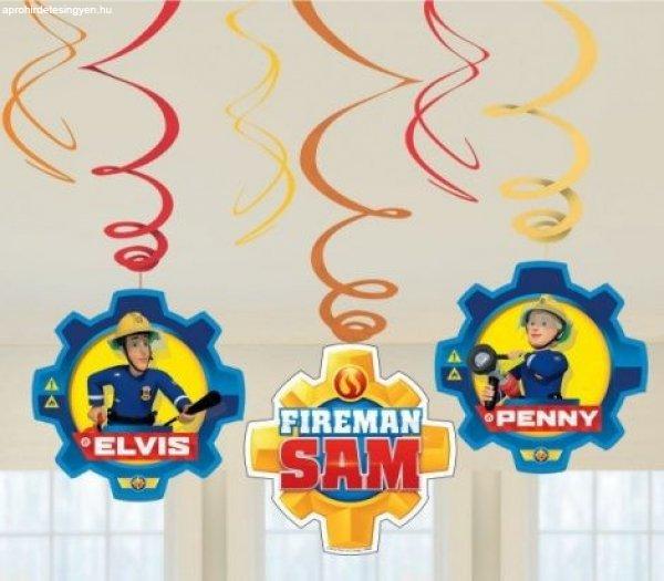 Sam a tűzoltó szalag dekoráció