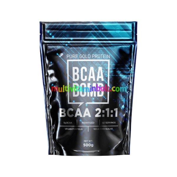BCAA Bomb 2:1:1 500g aminosav italpor - Fruit Punch - PureGold