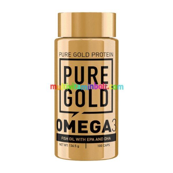Omega 3 halolaj - 100 kapszula - PureGold
