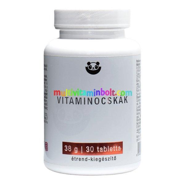 Vitaminocskák - 30 tabletta - Panda Nutrition