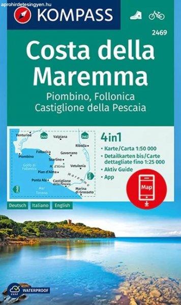 WK 2469 - Costa della Maremma, Piombino, Follonica, Castiglione della Pescaia -
KOMPASS