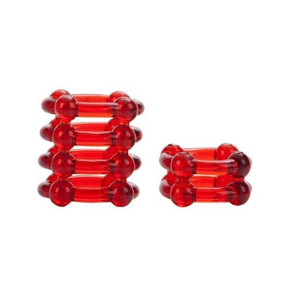 California Exotic Novelties Colt Enhancer Rings -Red péniszgyűrű