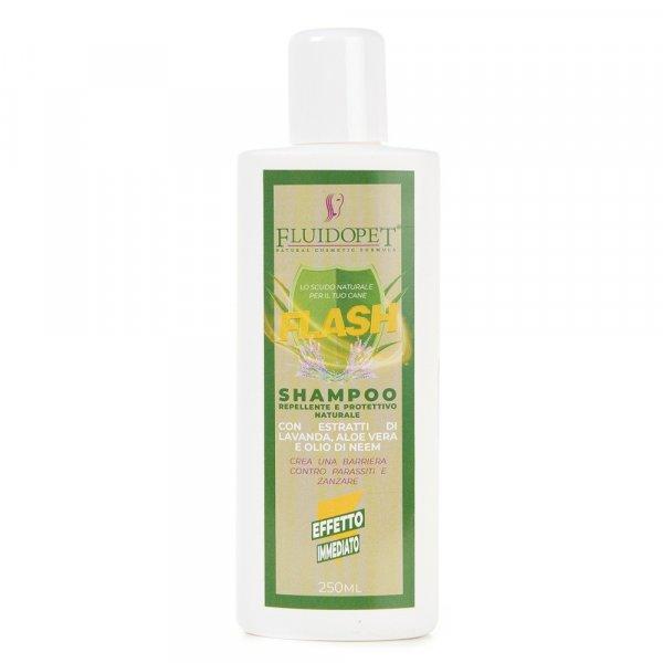 FluidoPet Flash Shampoo - hatékony, természetes sampon rovarok és
élősködők ellen 1 L