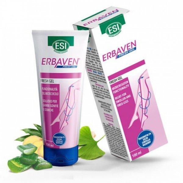 Natur Tanya® ESI® ERBAVEN® frissítő gél – 18 féle összetevővel,
visszerek és hajszálerek ellen, külsőleg