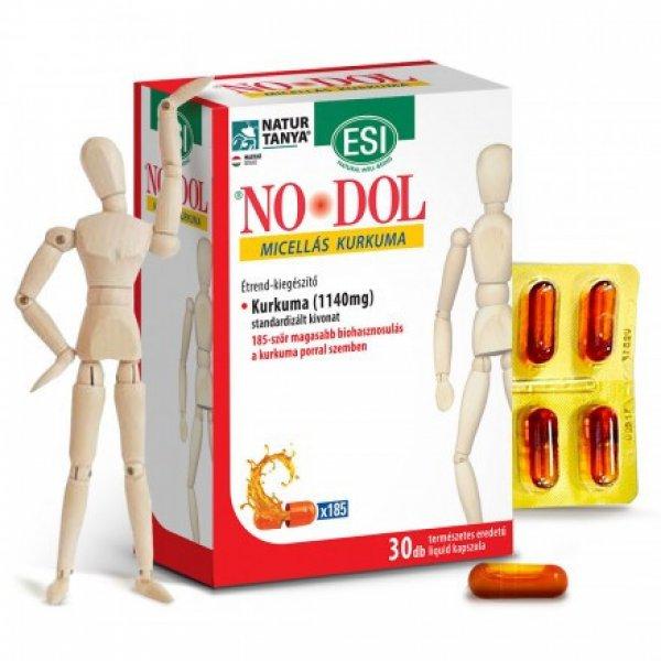 Natur Tanya® ESI® NO-DOL® Micellás kurkuma kivonat - 185-ször magasabb
biohasznosulással a kurkuma porral szemben!