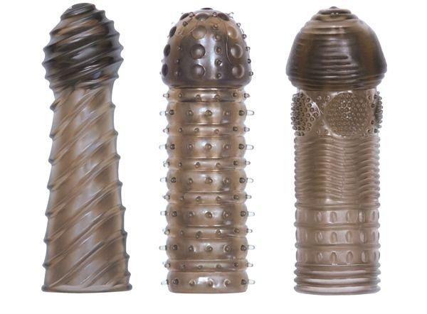 The 9's Sextenders 3-Pack péniszköpeny 