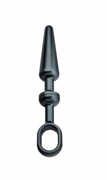 Andaro Alu-Push Plug Medium Anthracite anál plug