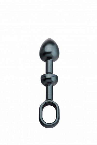 Andaro Alu-Push Plug Small Anthracite anál plug
