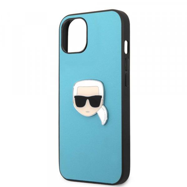 Karl Lagerfeld Apple iPhone 13 Mini (5.4) PU Leather hátlapvédő tok kék
(KLHCP13SPKMB)