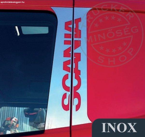 Scania inox ajtódísz PÁRBAN