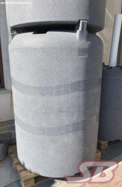Csapadékvíz gyűjtő torony 1500 literes gránit mintás