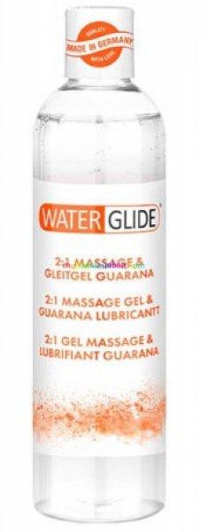 Waterglide Massage Lubricant Gel Guarana 300 ml síkosító és masszázskrém,
vízbázisú