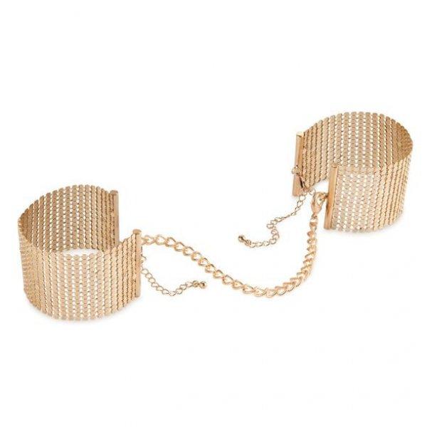 Bijoux Indiscrets - Désir Métallique Cuffs Gold kézmandzsetta 