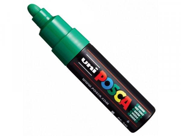 Dekormarker Uni Posca PC-7M 4.5-5.5 mm, kúpos, zöld (green 6)