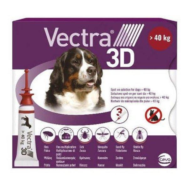 Vectra® 3D rácsepegtető oldat kutyáknak 40-66 kg