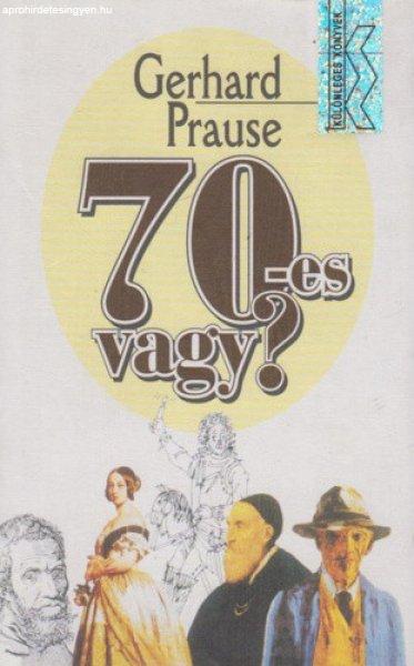 Gerhard Prause 70-es vagy? Antikvár