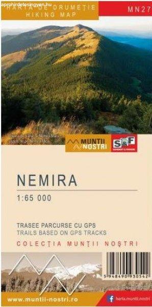 Nemere-hegység turistatérkép - Schubert & Franzke - MN27