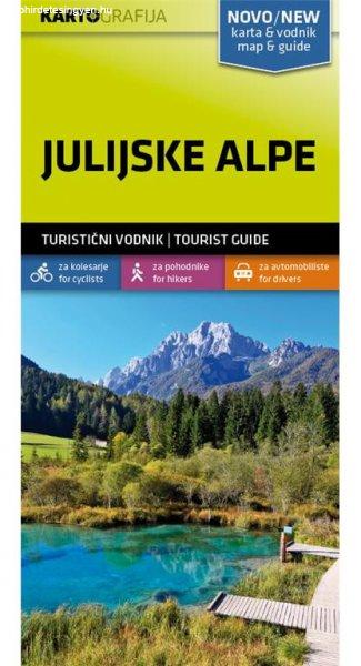 Júliai-Alpok turistatérkép + kalauz - Kartografija