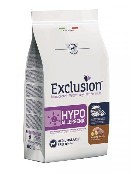 Exclusion Hypoallergenic Rabbit and Potato Medium & Large 2 kg