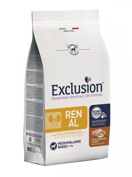 Exclusion Renal Pork & Sorghum and Rice Medium & Large 2 kg