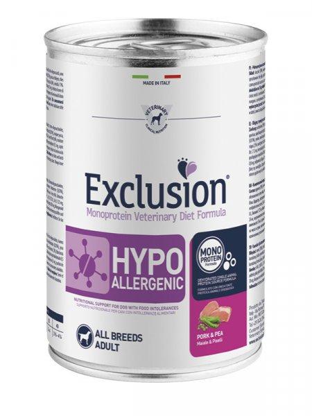 Exclusion Hypoallergenic Pork and Pea 400 g