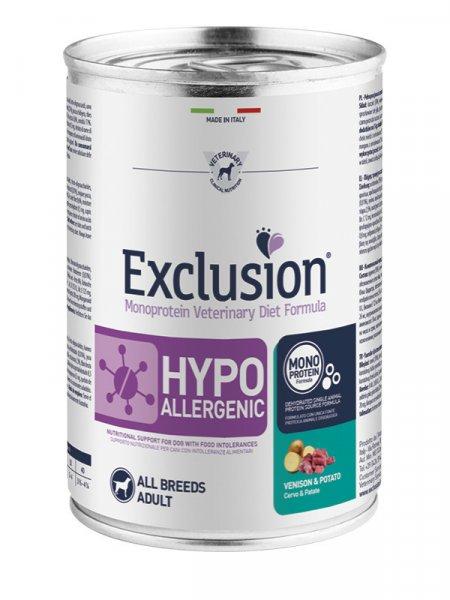 Exclusion Hypoallergenic Venison and Potato 400 g