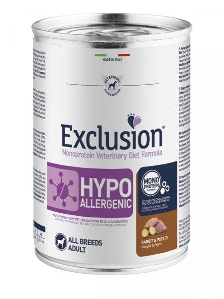 Exclusion Hypoallergenic Rabbit and Potato 400 g