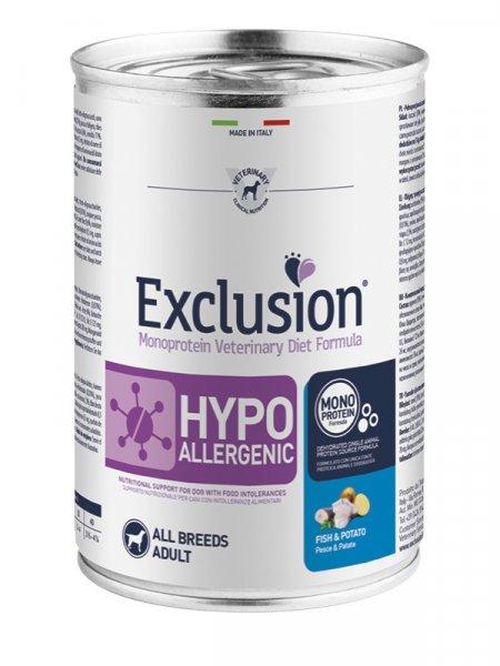 Exclusion Hypoallergenic Fish and Potato 400 g