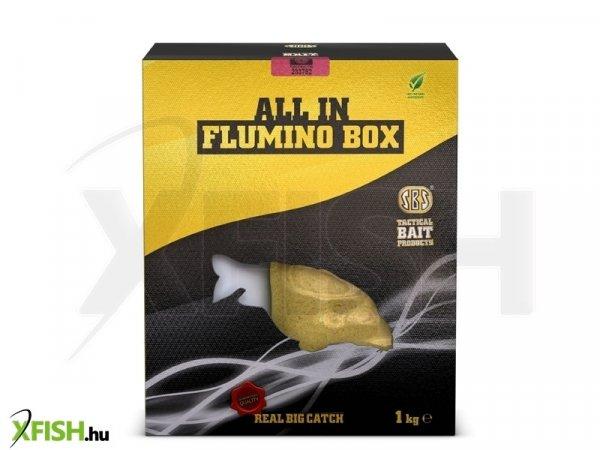 Sbs All In Flumino Box Etetőanyag Csali Aroma Szett Cranberry Áfonya 1000g