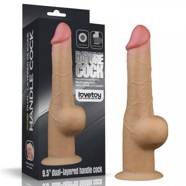 Lovetoy 9.5'' Handle Cock tapadókorongos dildó