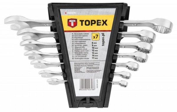 TOPEX Csillag-Villás Kulcs Készlet 35D379 6-17 mm 7 Részes