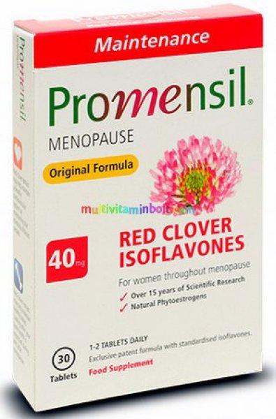 Promensil 40 mg vöröshere izoflavon 30 db tabletta a változókor panaszainak
enyhítésére