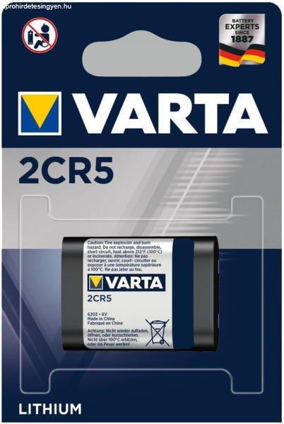 Varta 2CR5 lithium elem 6V-os bl/1