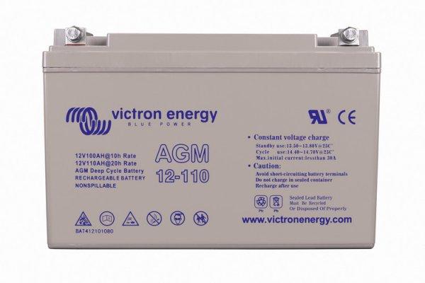 Victron AGM Ciklikus akkumulátor napelem rendszerekhez 110Ah