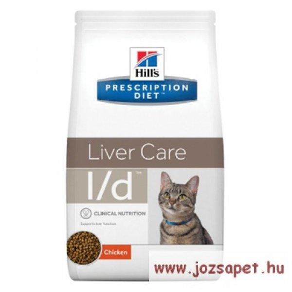 Hills Prescription Diet Feline l/d macskatáp májbetegségben szenvedő
cicáknak 1,5 kg
