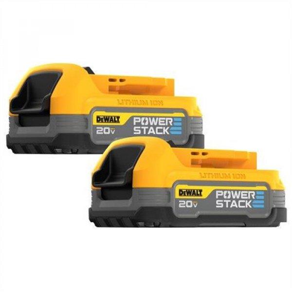 DeWalt DCBP034E2-Xj 18V POWERSTACK akkumulator 2x1,7Ah