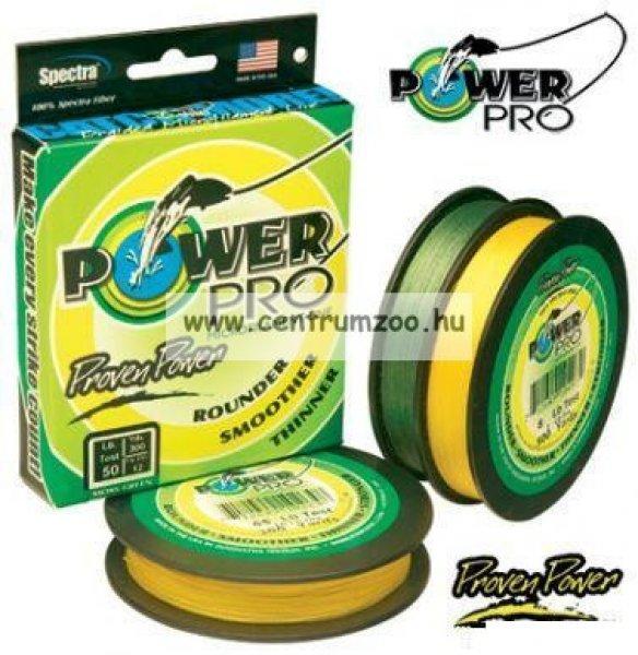 Power Pro Braided Line 135m 0,15mm 9kg Hi-Vis Yellow - Sárga (Ppbi13515Y)