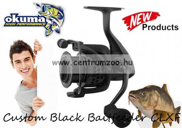 Okuma Custom Black Baitfeeder Clx-40F 7+1Bb - Alu Feeder Orsó (60753)