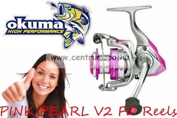 Okuma Pink Pearl V2 30 Fd Elsőfékes Orsó Pink (64262)