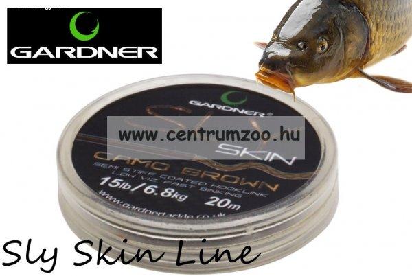 Gardner - Sly Skin Brown 15Lb (6,8Kg) 20M (Xsly15B) Előkezsinór