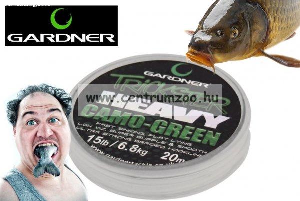 Gardner - Trickster Heavy Camo Green 20Lb (9,1Kg) 20M (Xtrih20G) Fonott
Előkezsinór