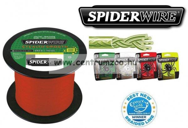 Spiderwire® Stealth Smooth 8 Red Braid 8 Szálas Fonott Zsinór 1800M 0,35Mm
40,8Kg (1422146)