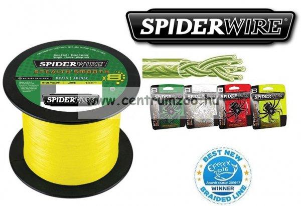 Spiderwire® Stealth Smooth 8 Yellow Braid 8 Szálas Fonott Zsinór 1800M 0,35Mm
40,8Kg (1422229)